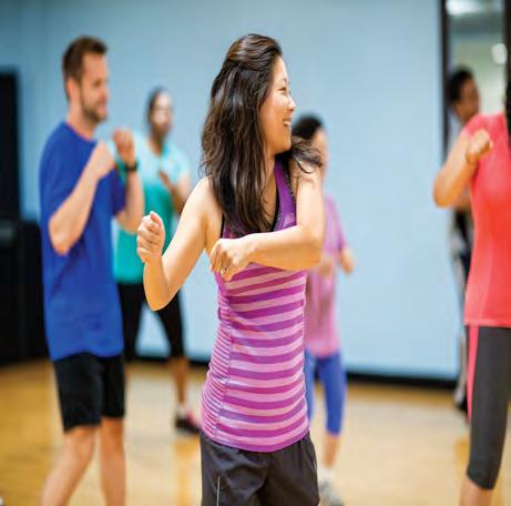 GROUP EXERCISE We offer a number of classes each day to meet the needs of our members. We have cardio classes, such as Zumba, Step Mix, Cardio Boxing, Cycle and Cycle30 spin classes.