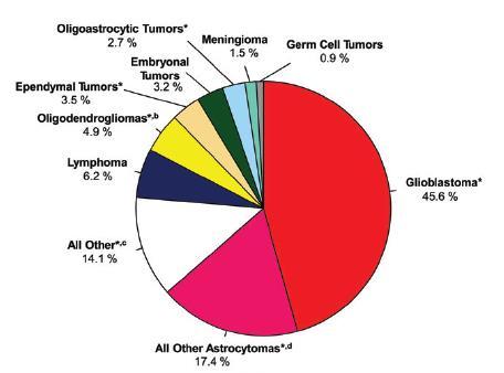 Distribution Primary Brain & CNS Tumors 2007-2011 Behavior and Histologic Type