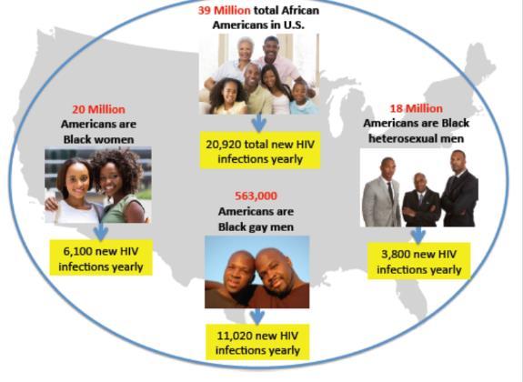 Estimated HIV Incidence in the United States Black Americans 2007 2010 0.
