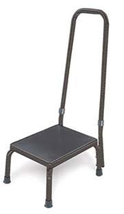 010102 Foot Pneumatic Stool w/carpet Casters Step Stool Rubber feet. 250lb weight capacity.