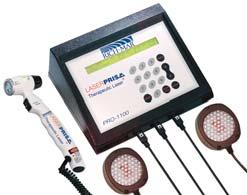 030265 The Rich-Mar Phototherapy Treatment System offers programmable treatment settings, hand-held low level laser emitter and two SLD Hands Free Clusters.