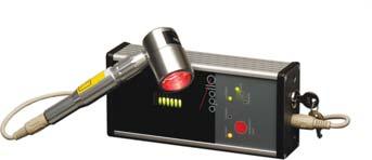 LASER/LIGHT THERAPY (CON T) Therapeutic Modalities Apollo Portable Laser LCD display that provides probe status and treatment times.
