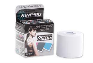 Core properties remain for all Kinesio Taping specifications. Hypoallergenic and latex free for all patient populations.