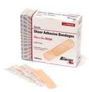 Bandages/Box 020369 Fingertip Bandage; (100) Bandages/Box Pro Advantage Stockinette Cotton.