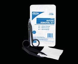 Suture Removal Kit 020372 Suture Removal Kit (Sterile) DISINFECTANTS/CLEANERS Cavicide An intermediate-level disinfectant