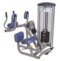 NAUTILUS NOVA EQUIPMENT Exercise Equipment Combination Abdominal/Low Back Optimal Strength Curve Technology uniquely provides individual resistance profiles for each movement pattern for proper