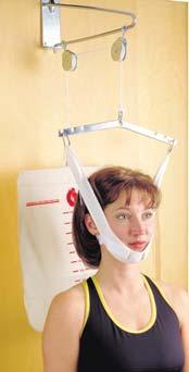 081950 Cervical System Economy Overdoor Cervical Traction Kit 053111 Overdoor Cervical Traction Kit Saunders Cervical Hometrac Features moveable and adjustable neck pieces,
