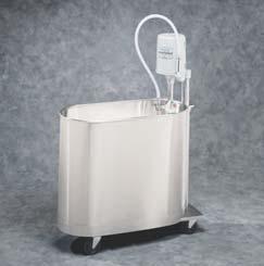 EXTREMITY WHIRLPOOLS E Series by Whitehall Dimensions L x W x H 15 Gallon 25 x 13 x 15 070512 Mobile With Sump 070513