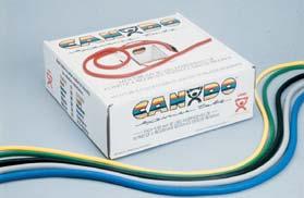 020725 Thera-Band Tubing with Handles are available in 6 resistance levels.