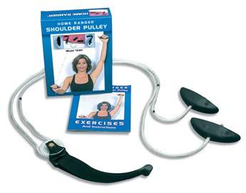 SHOULDER EXERCISE DEVICES The Original Home Ranger Low cost, simple-to-use device. Helps increase and maintain range of motion in all planes of shoulder motion.