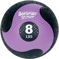 Clinical Supplies MEDICINE BALLS AND RACKS Aeromat Deluxe Medicine Balls Textured for better grip and handling. Well balanced, maintains round shape. Exceptionally durable. Synthetic rubber surface.