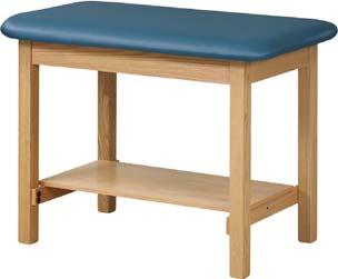 SPORTS TRAINING TABLES Taping Tables Heavy duty taping table with solid oak legs and H-braces.