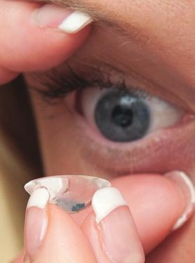 Scleral Lenses Scleral lenses are larger than standard soft contact lenses and cover the entire cornea.