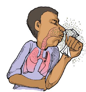 How does TB spread?