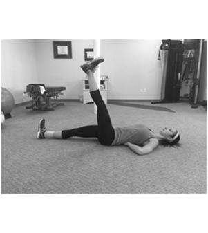 Optimal ROM is 70 degrees Hip and Knee Flexion Line supine with
