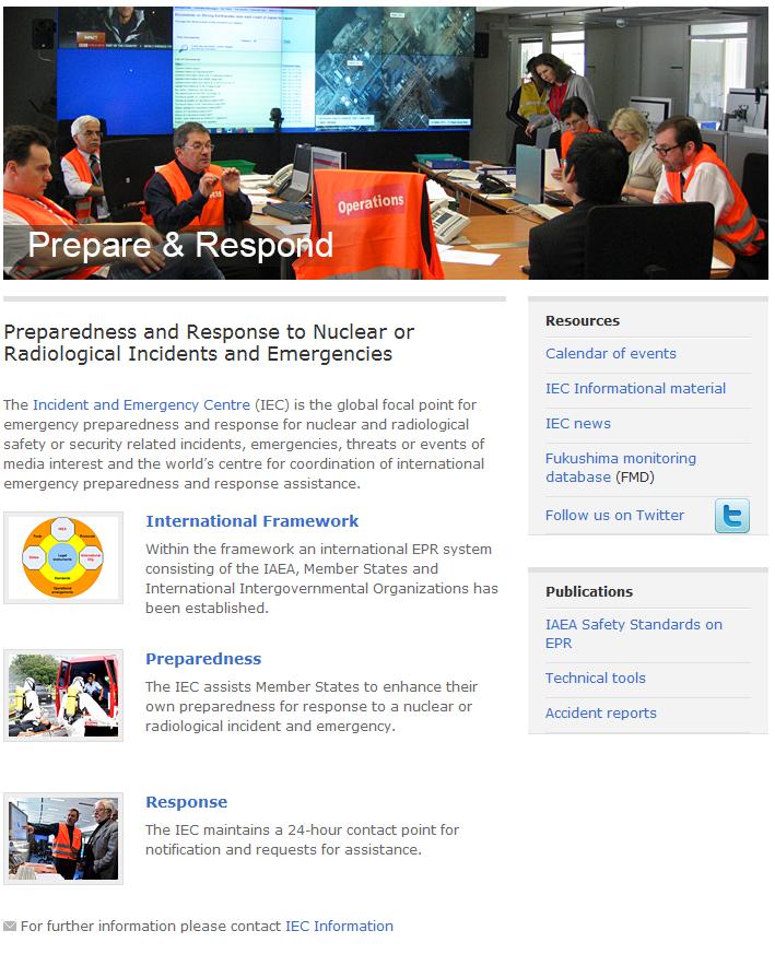 IEC Launches New Website Next time you visit iec.iaea.
