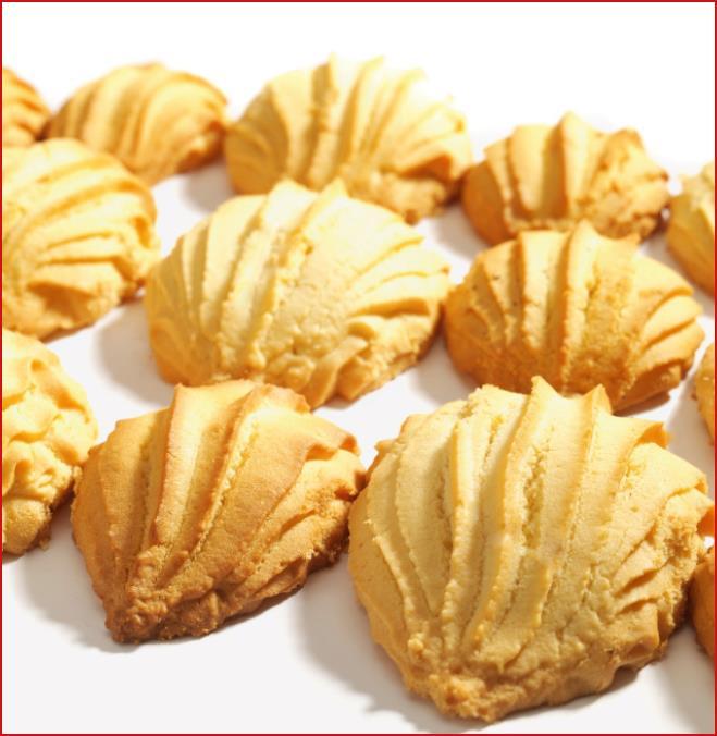 Fiber for madeleine cookies Advantages of Using fibers Increased volume Prolonged product freshness Improved