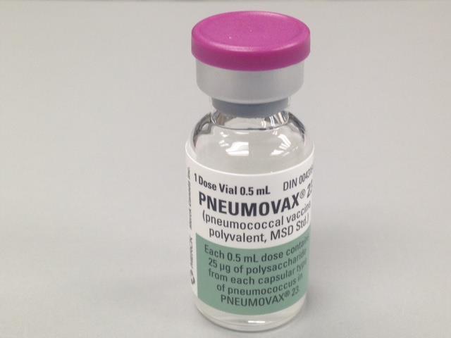 Pneumovax 23 23 valent polysaccharide vaccine Merck Canada Inc.