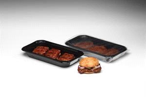 Fast Fixin Boneless BBQ Pork Rib Patties Item #: 9167 Pieces Per Case: 48 Piece Size (oz.): 3.10 Case Weight (lb.): 9.