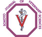 RESEARCH ARTICLE Sokoto Journal of Veterinary Sciences (P-ISSN 1595-093X/ E-ISSN 2315-6201) Igwe et al /Sokoto Journal of Veterinary Sciences (2017) 15(2): 18-28. http://dx.doi.org/10.4314/sokjvs.
