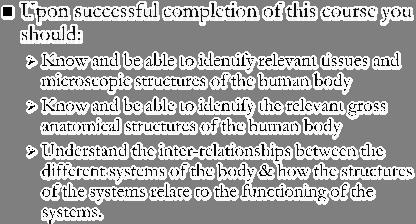 systems of the body & how the structures of the systems relate to