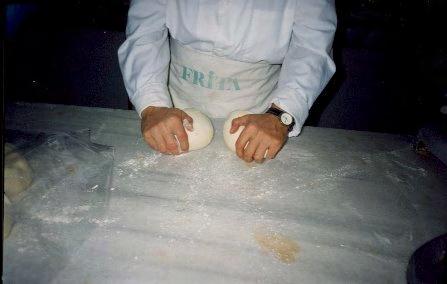 Mixing of Flour,