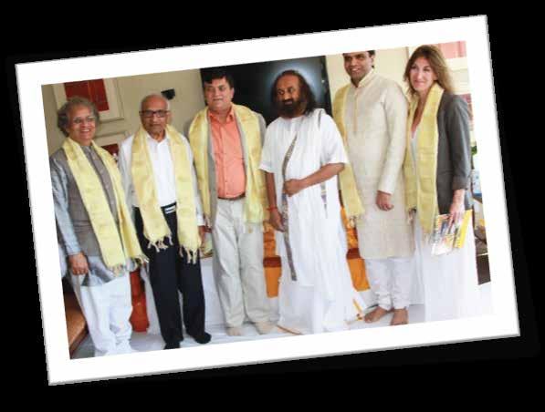 Meeting with Sri Sri Ravishankar on