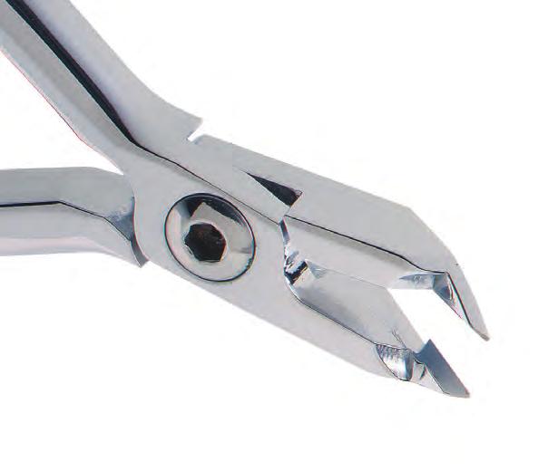 OTHODONTIC INSTUMENTS $144 Mini Pin and igature Cutter Item #: OT-1002 This cutting plier has finer tips for easy access into difficult