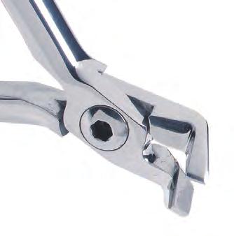 45 igature Cutter Item #: OT-1006 The angled tips provide easy access to the posterior area, eliminating cheek impingement.