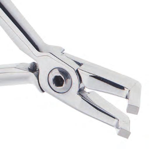 OTHODONTIC INSTUMENTS $144 Hollow Chop Arch Forming Plier Item #: OT-203B The smooth inner surface allows for subtle contouring and forming of archwires. Forms without scoring or torquing.