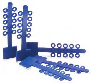 elastomeric memory Non-atex* Made in the USA elast O loop2 Separators Item #: 480-300 960 per pack