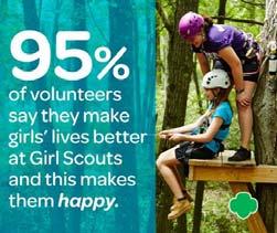 V olunteer Support, Training and Enrichment P roduct Sales Description: To support volunteers, new and returning in the GSLE program Remember how it felt to be new in Girl Scouts or when you went