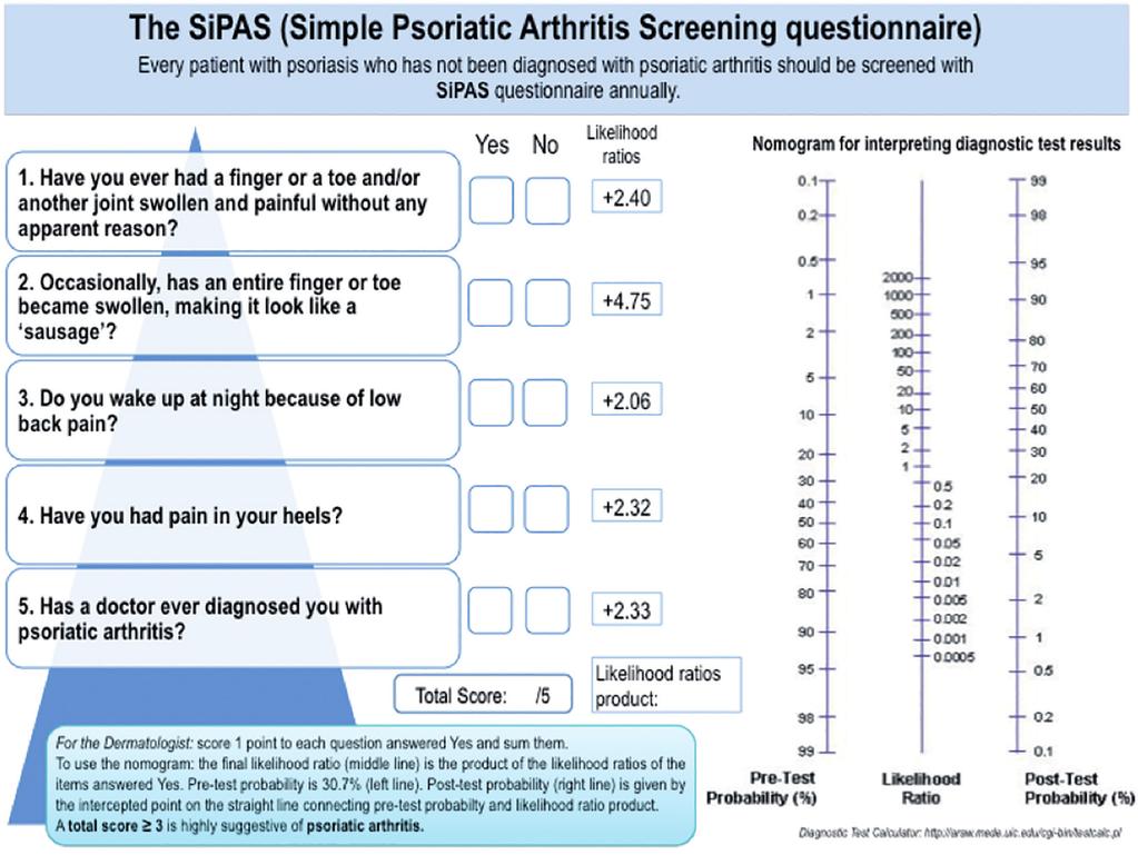 Fig. 1. The graphic representation of the SiPAS questionnaire. study. Exclusion criteria were the same of the pilot-testing phase.