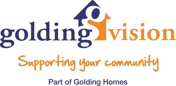 Get Active Golding Vision Golding Vision is the community development arm of Golding Homes Golding Vision supports Golding Homes work in developing sustainable communities and making a real