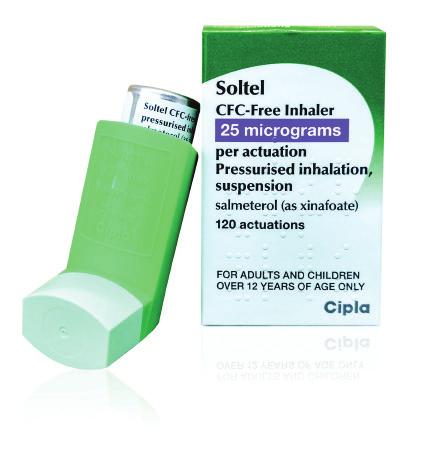 02 BRONCHODILATORS / LONG ACTING BETA2 AGONISTS Cost-Effective Choices Soltel - 19.