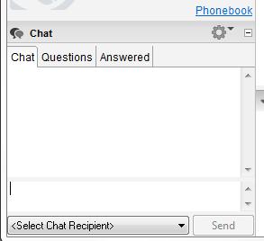LOGISTICS Please use the chat feature throughout the webinar to type any immediate questions or technical