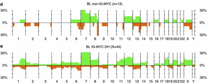 Genomic complexity in MYC