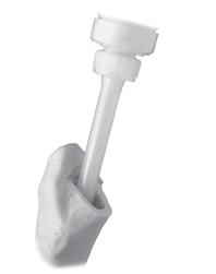 Assemble the stem impactor in the slot provided on the implant (Fig. 11). Tap the impactor until the collar of the implant is seated on the calcar or the implant stops advancing.