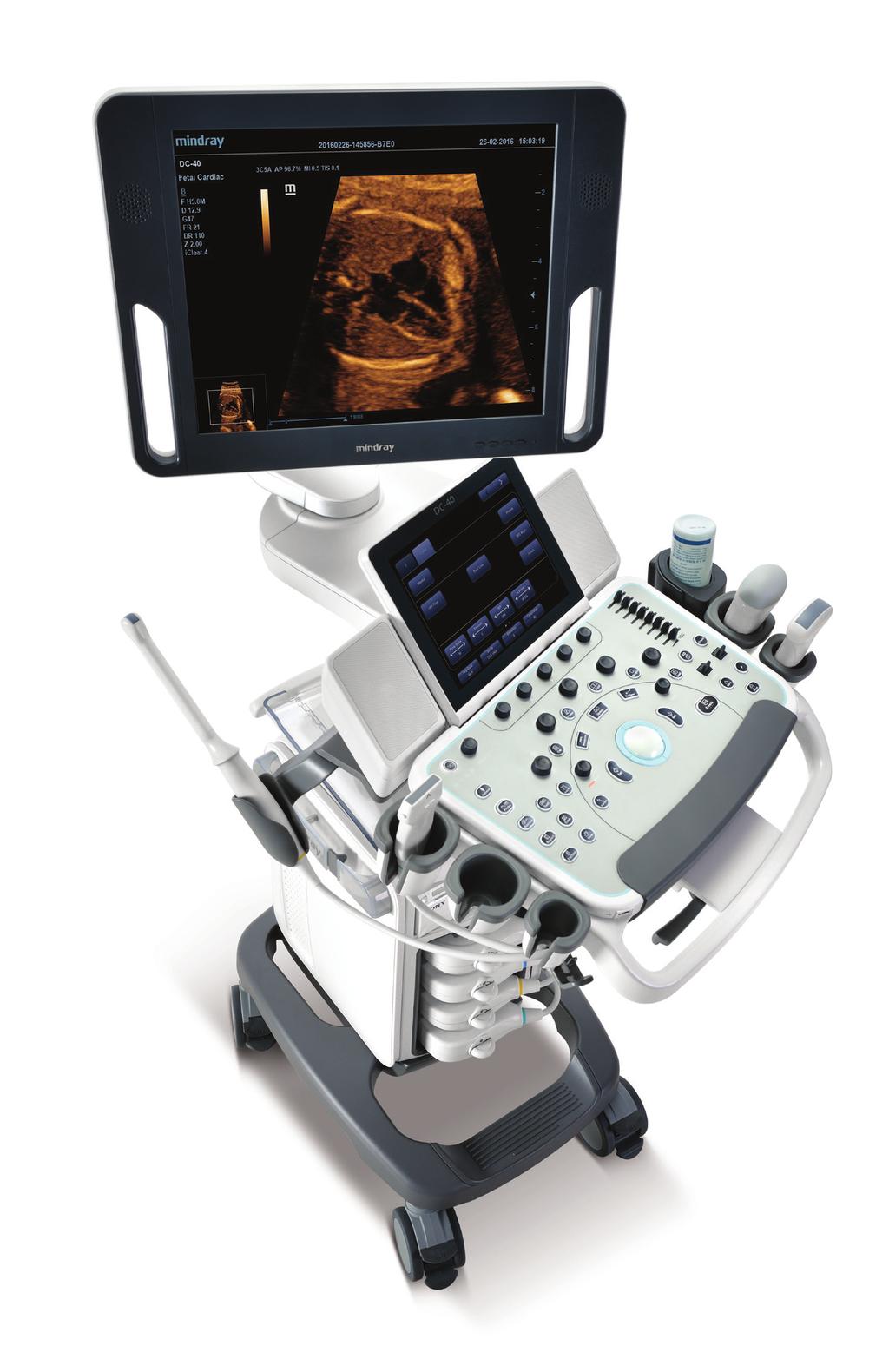 Enhanced diagnostic confidence The DC-40 offers balanced performance across a wide range of applications and produces advanced image quality in a wide variety of patient types.