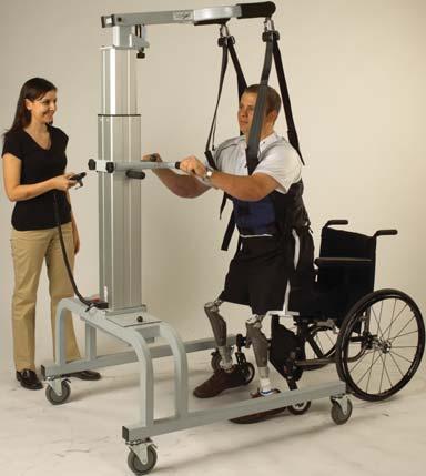 It creates an ideal environment for treating patients with a wide range of impairments