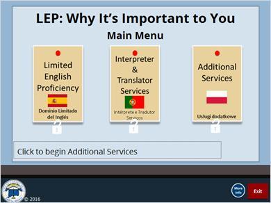 LEP: Why It s Important to You - Module
