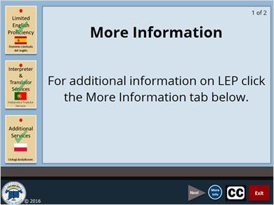 1.14 More Information For additional information on LEP