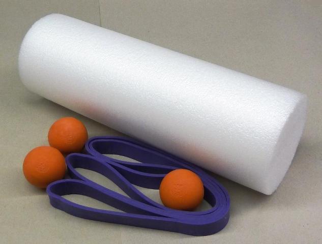 Sof tissue work Self-myofascial release Foam rolls,