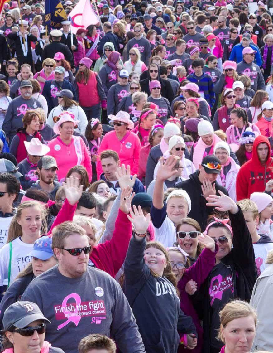 THE AMERICAN CANCER SOCIETY MAKING STRIDES AGAINST BREAST CANCER WALK is a powerful event to raise awareness and funds to end breast cancer.