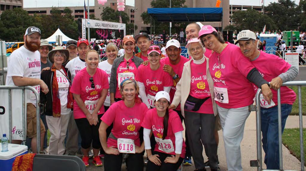 SUPPLIES AND PACKET PICK-UP KOMEN KOACH Teams who raised $5,000 or more in last year s Race will automatically qualify for a Komen Koach.