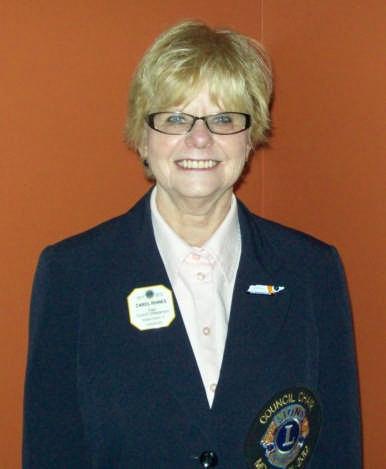Global Membership Chairperson - Carol Rhines Member of the Dayton Lions Club Sets