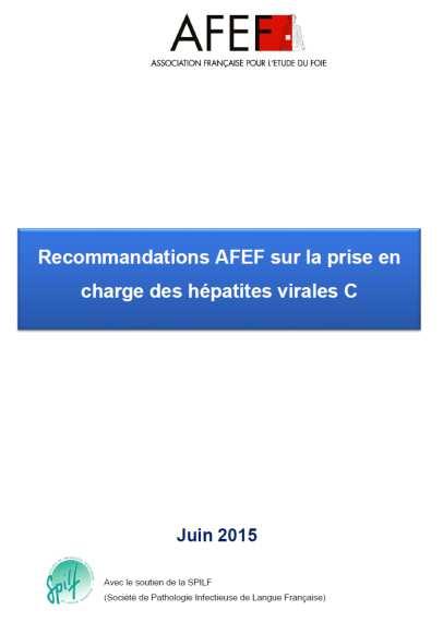 The French recommendations In HIV-HCV co-infected patients, HCV