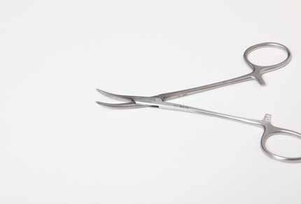 HEMOSTATIC FORCEPS Halstead-Mosquito Hemostatic Forceps Curved, Smooth ST1 72-8976 1.6 mm 12.