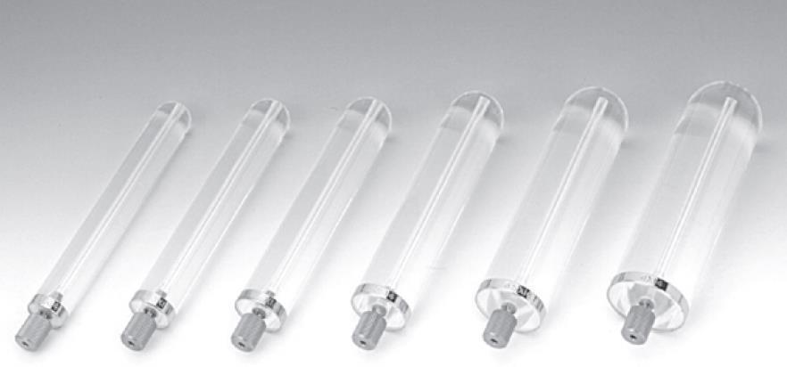 Intracavitary applicators used for vaginal brachytherapy Use the largest diameter