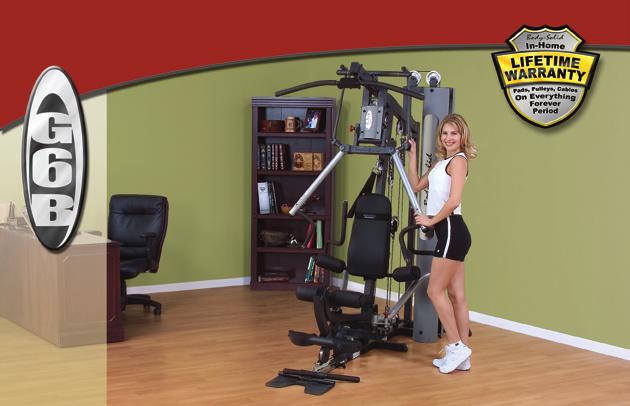 G6B 83 H x 80 L x 43 W 595 lbs G6B Bi-Angular Gym When you use the G6B, you re experiencing one of the most significant advances in exercise in the last 20 years... Bi-Angular Technology.